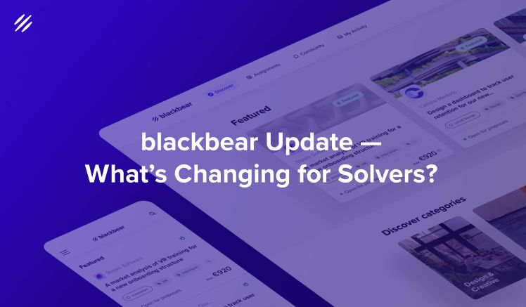 blackbear Platform Update — What's Changing for Solvers?